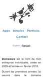 Mobile Screenshot of domsware.com